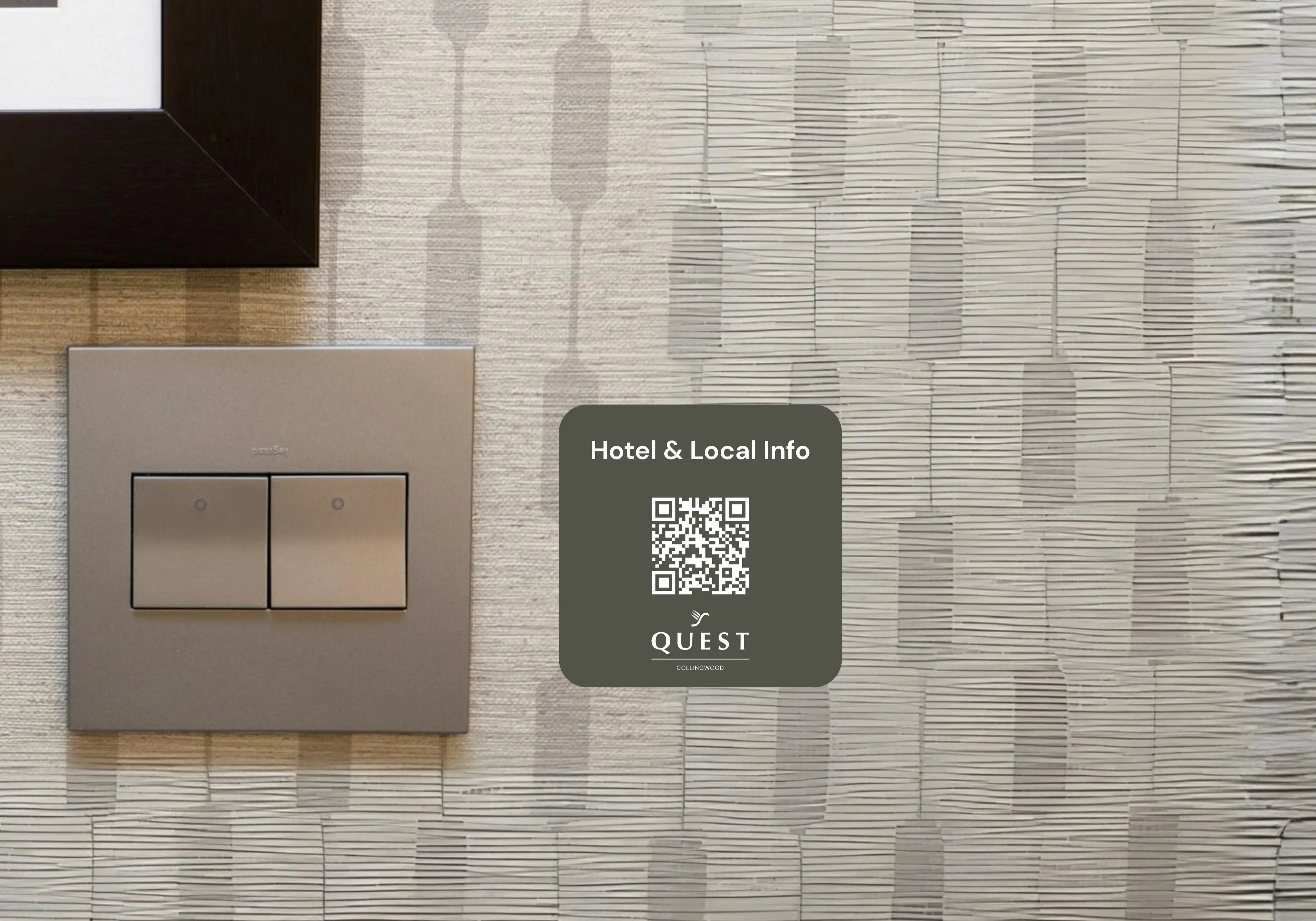 Small QR sticker